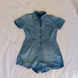 The BEST Denim Romper - JCREW